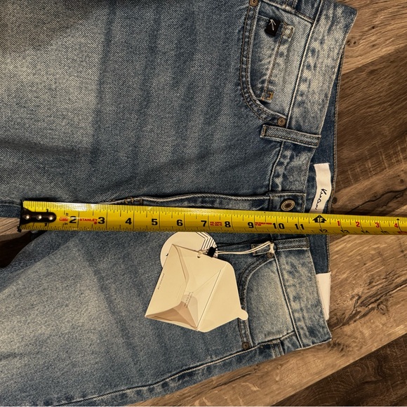 KanCan Distressed Blue Women's “Mom” jeans! New with tags! - Picture 5 of 7